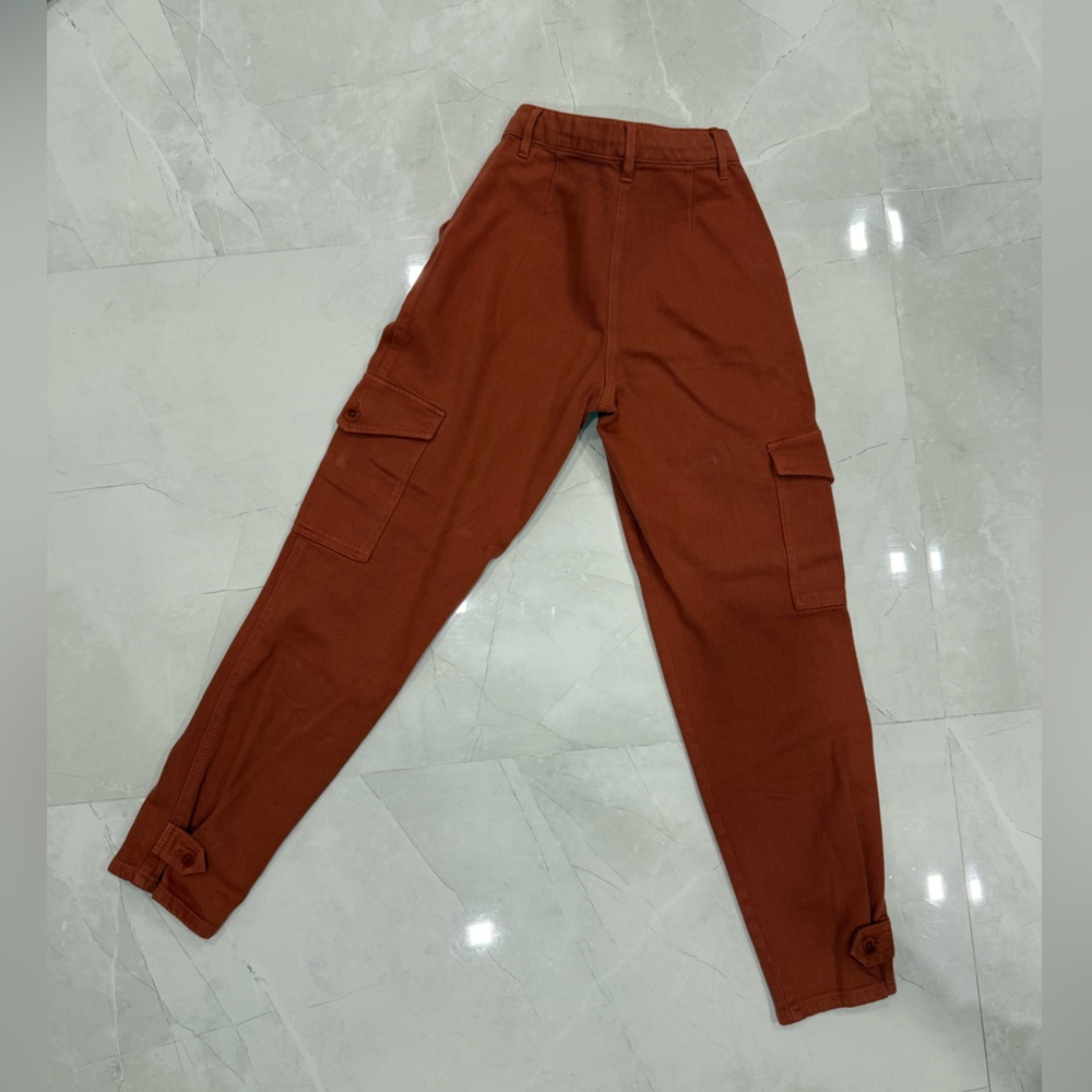 Orange jeans